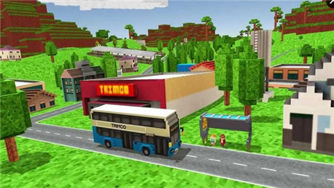 城市像素巴士模拟驾驶