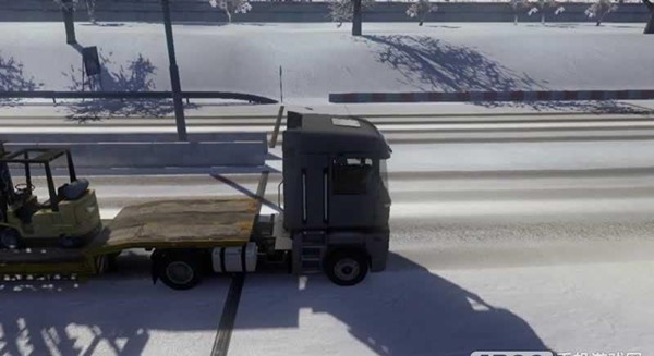 冬季卡车模拟运输