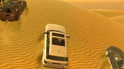 沙漠吉普车