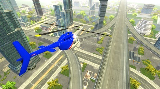 城市直升机模拟器